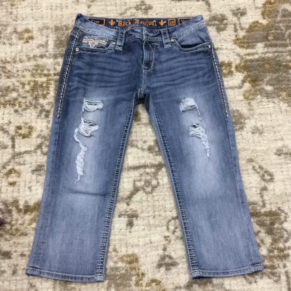 Rock Revival Capris
